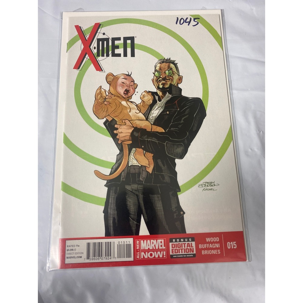 X-Men #15‎ Marvel Now 2014 Brian Wood Terry Dodson Cover Marvel Comics